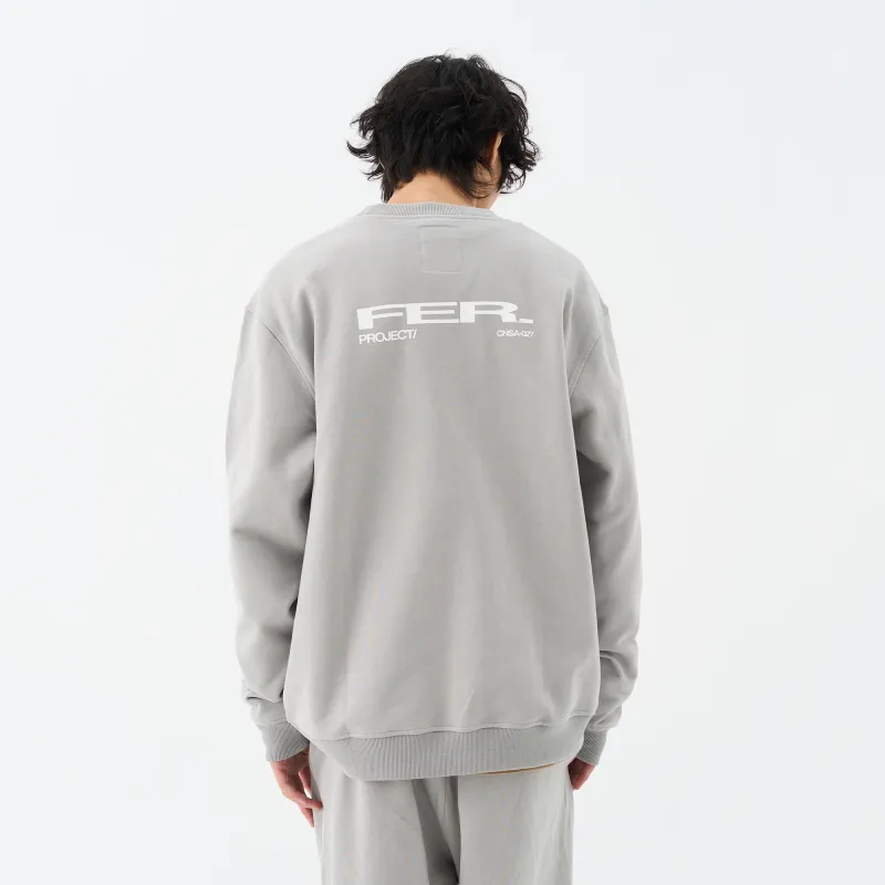 FEAROM Crew Neck Loose Fit Sweatshirt Unisex-2