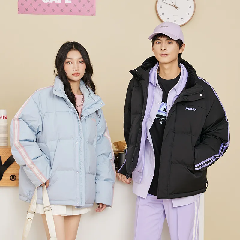 Nerdy Down Jackets Unisex Sky Blue-6