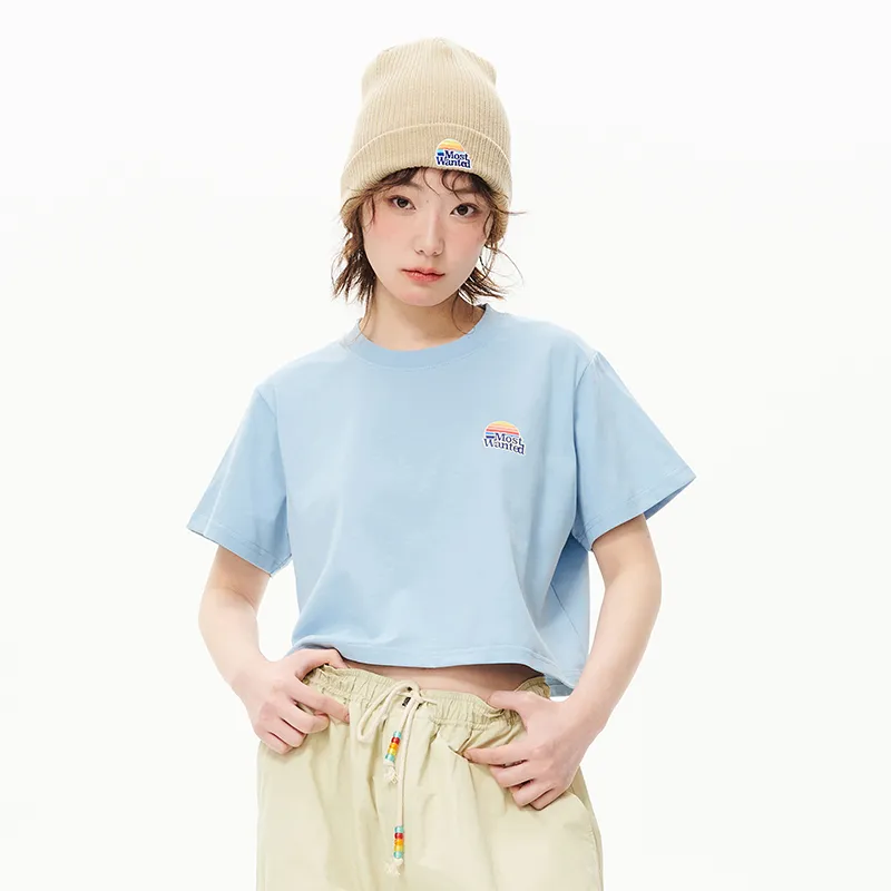 MostwantedLab Drop Shoulder Sleeve T-Shirt Women's-14
