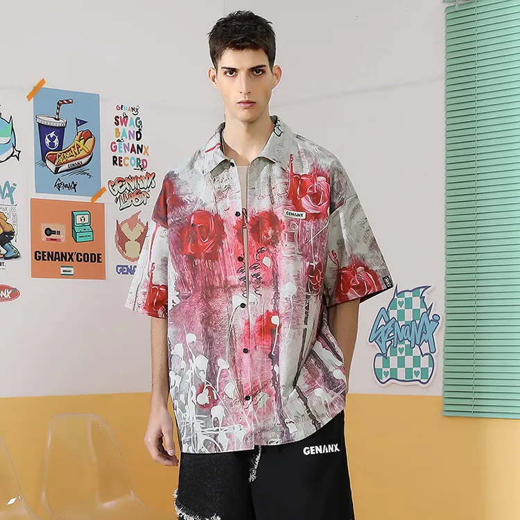 GENANX Shirt Unisex Individual Print-2
