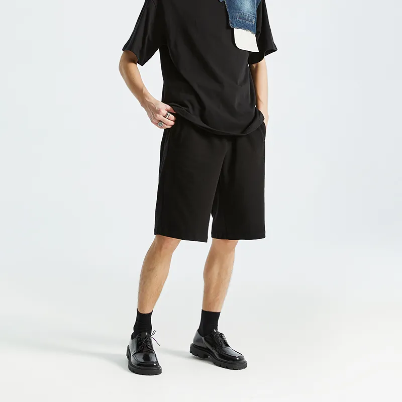 Organic Emotion Cargo Shorts Unisex Black-6