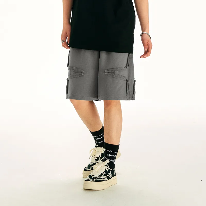 GRKC Casual Shorts Unisex Gray-4