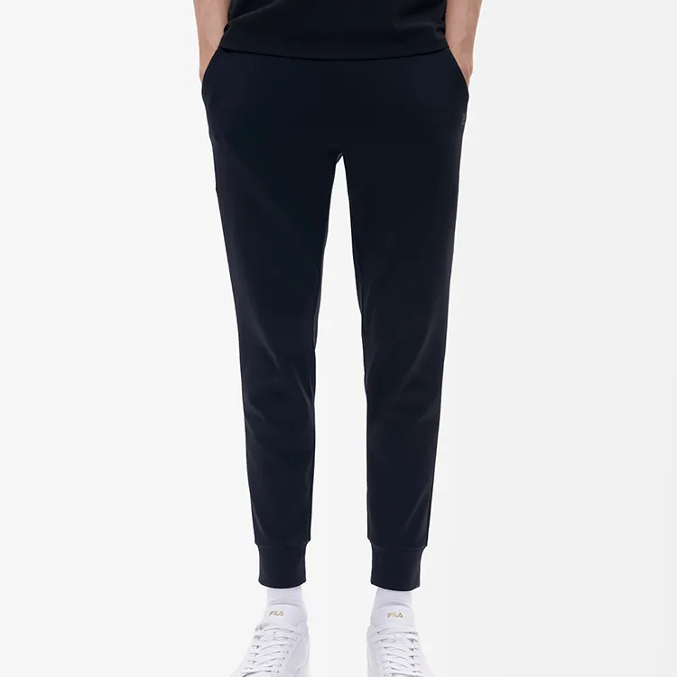FILA Knitted Sweatpants Men Jet Black-2