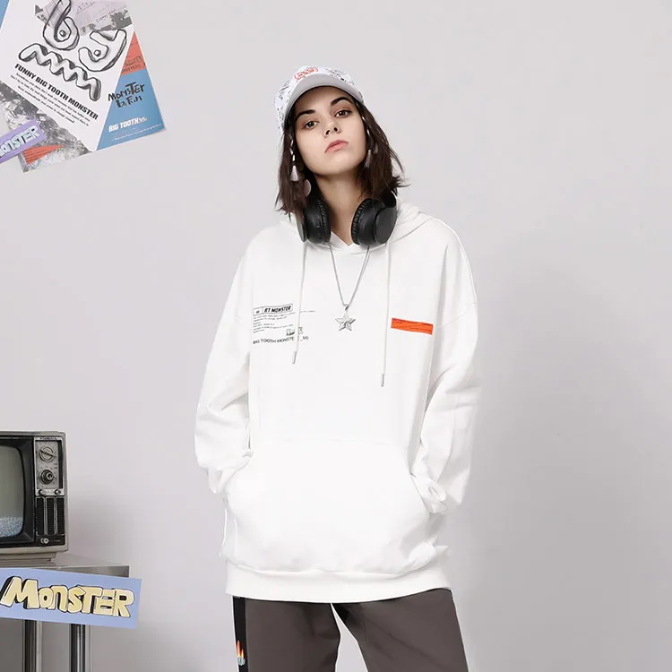 Bt Hooded Loose Fit Regular Sweatshirt Unisex-8