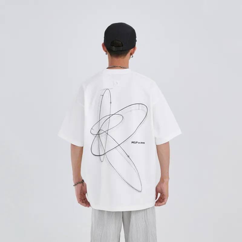 PCLP 2023 Spring Summer Broken Mirror T Shirt Unisex-3