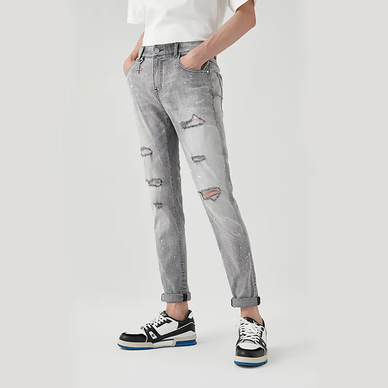 23R+ Jeans Men Gray-5