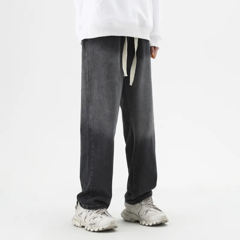 MISTEEZ Jeans Unisex Black Gray Color-5