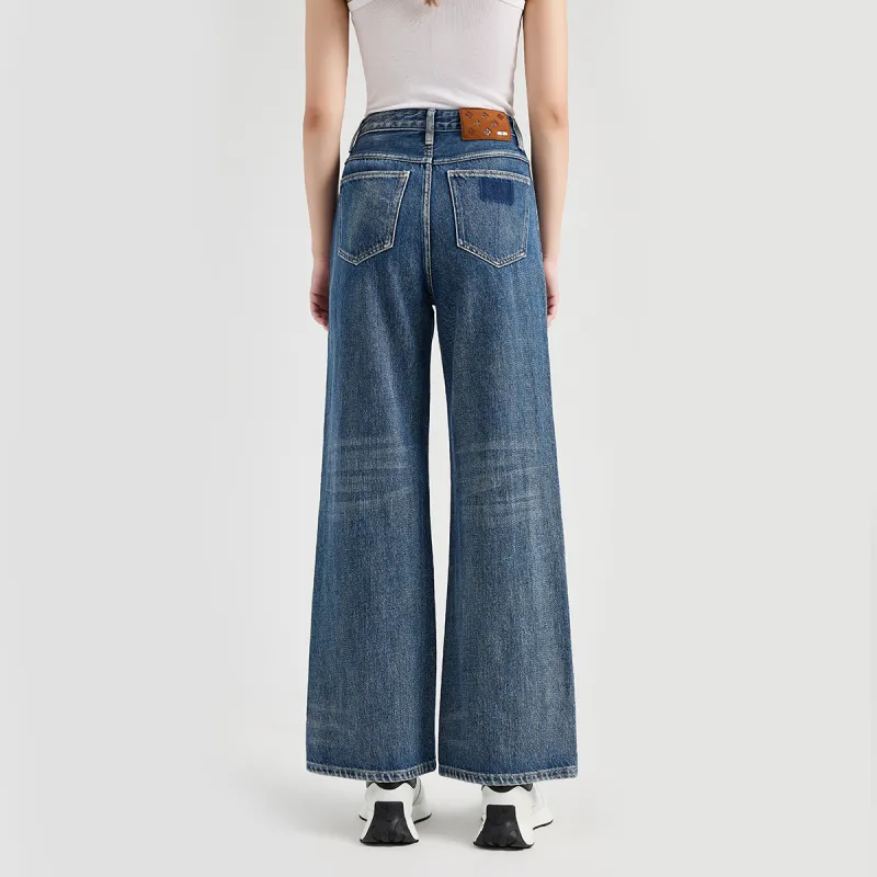 23R+ Wide Leg Jeans Women's Blue-3
