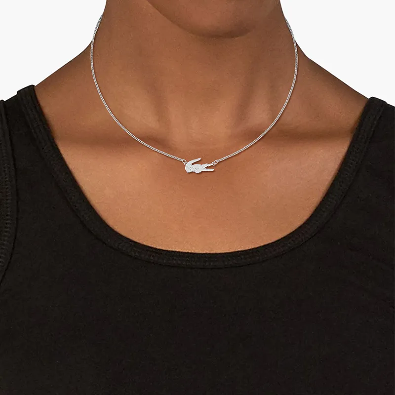 LACOSTE Stainless Steel Material Necklaces Women's-3