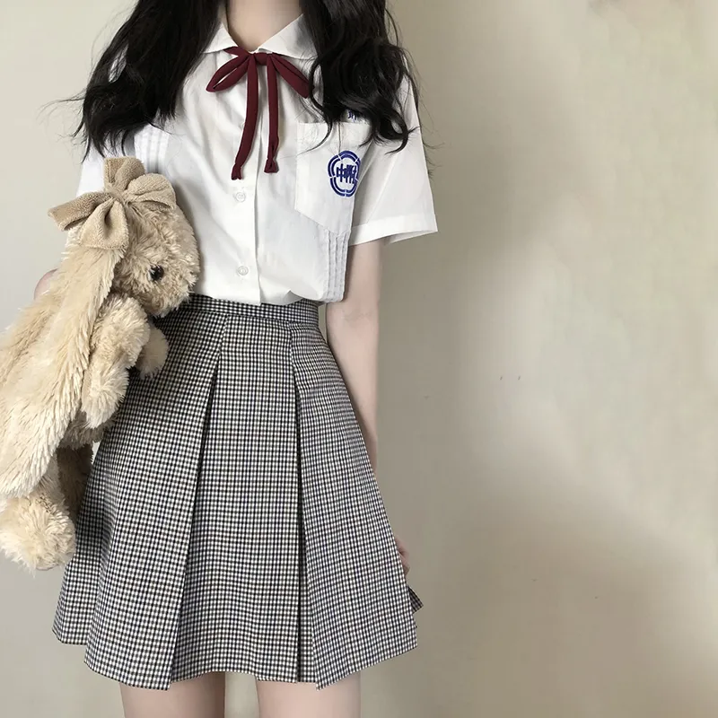Tokyo Season Casual Short Skirts Women's Eight Box Pleated Skirt-10