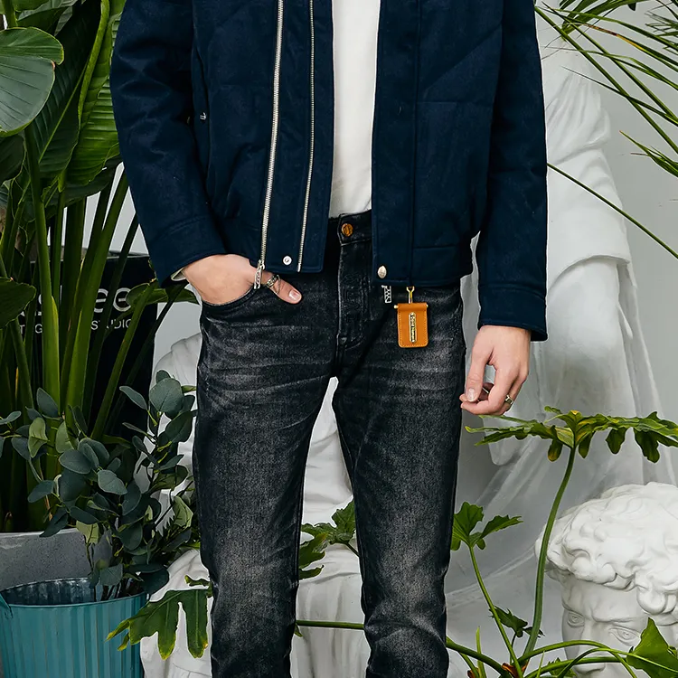 DAVID NAMAN Jeans Men Black-5