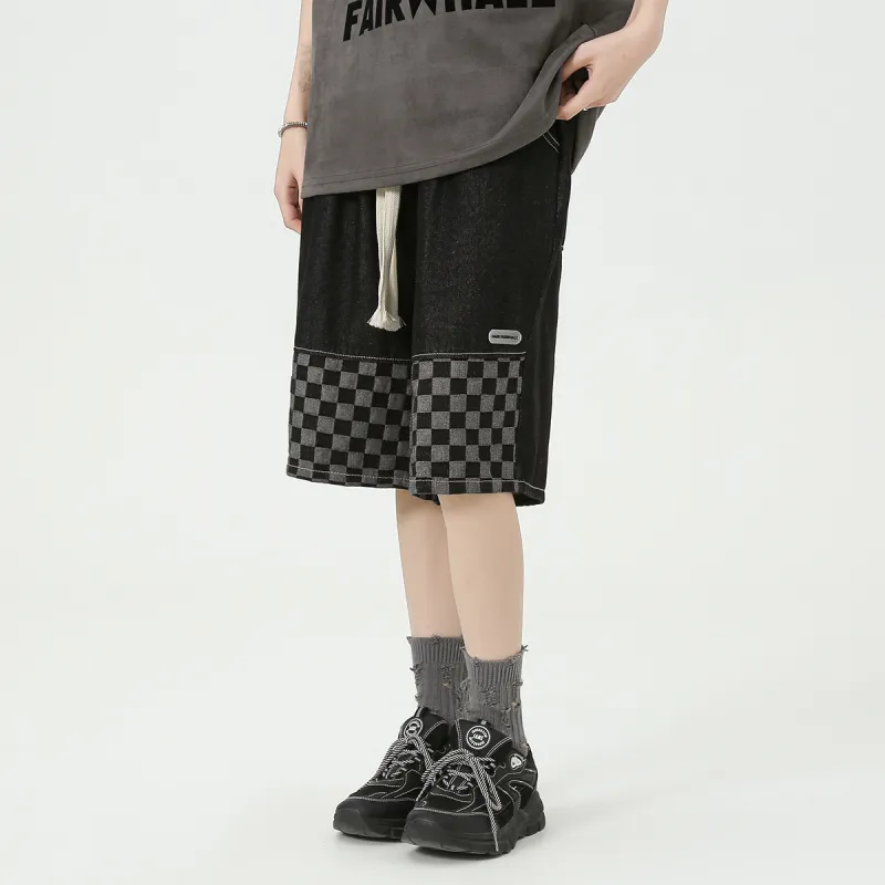 FAIRWHALE Denim Shorts Unisex-5