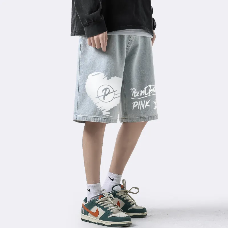 PINK PANTHER Denim Shorts Unisex-11
