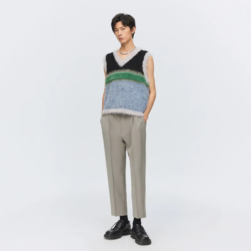 SIMPLE PROJECT Straight Casual Pants Unisex-9