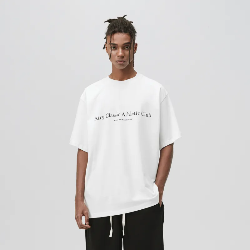 Atry Alphabet Slogan Series T Shirts Unisex-13