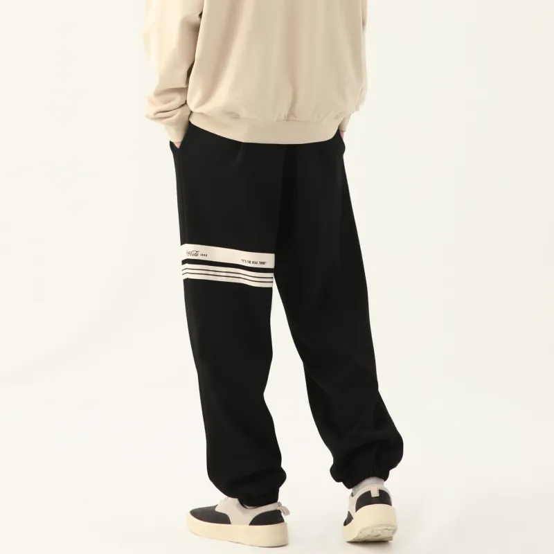 Coca Cola Knitted Sports Pants Unisex-3