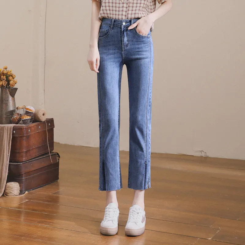 MITUAN SS22 Straight Jeans Women's Blue-2