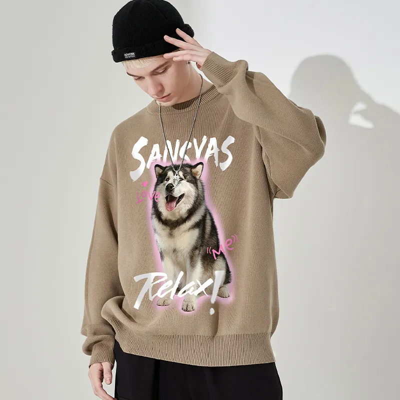 SANSYAS Sweaters Unisex-12