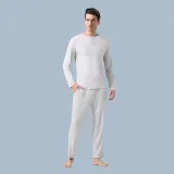 Gray Long Sleeve Pants