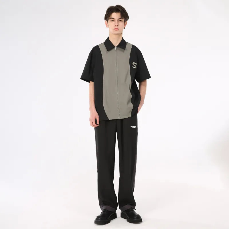 PASET Shirts Unisex Black Gray Color-2