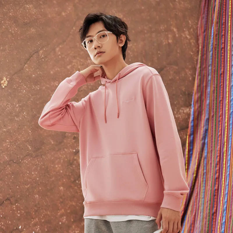 Erke Sweatshirts Men Gouache Pink-5