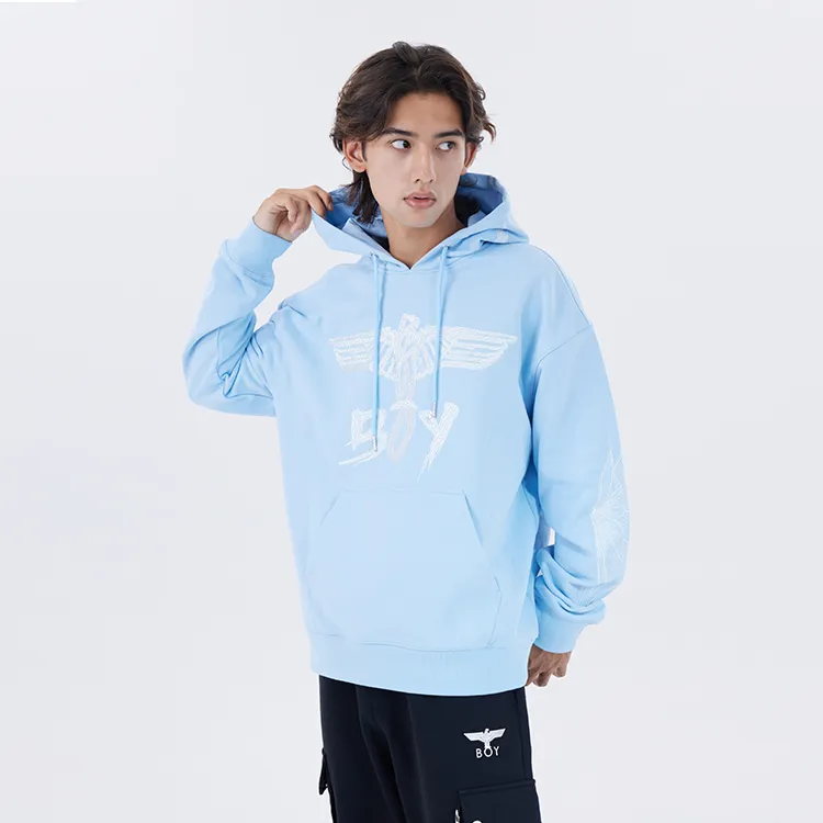Boy London Sweatshirts Unisex Blue-4