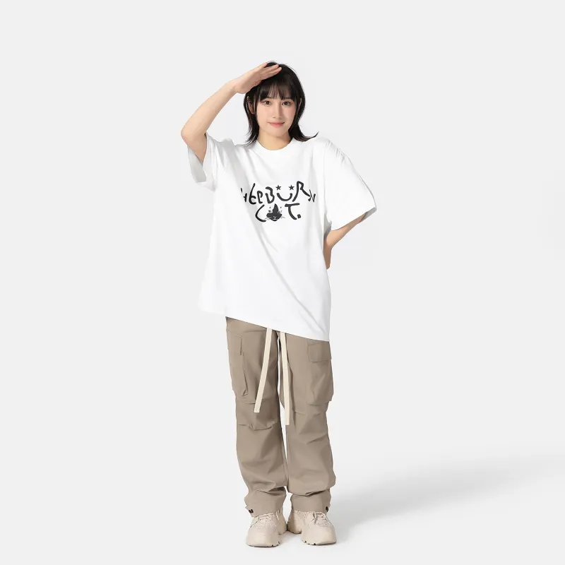 Hepburn Cat T-Shirts Unisex-11
