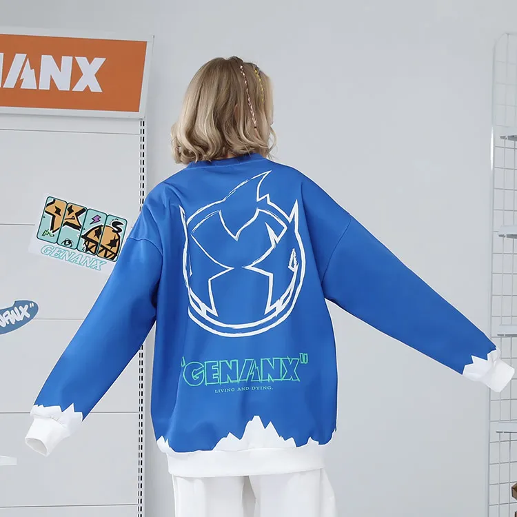 GENANX Sweatshirts Unisex-8