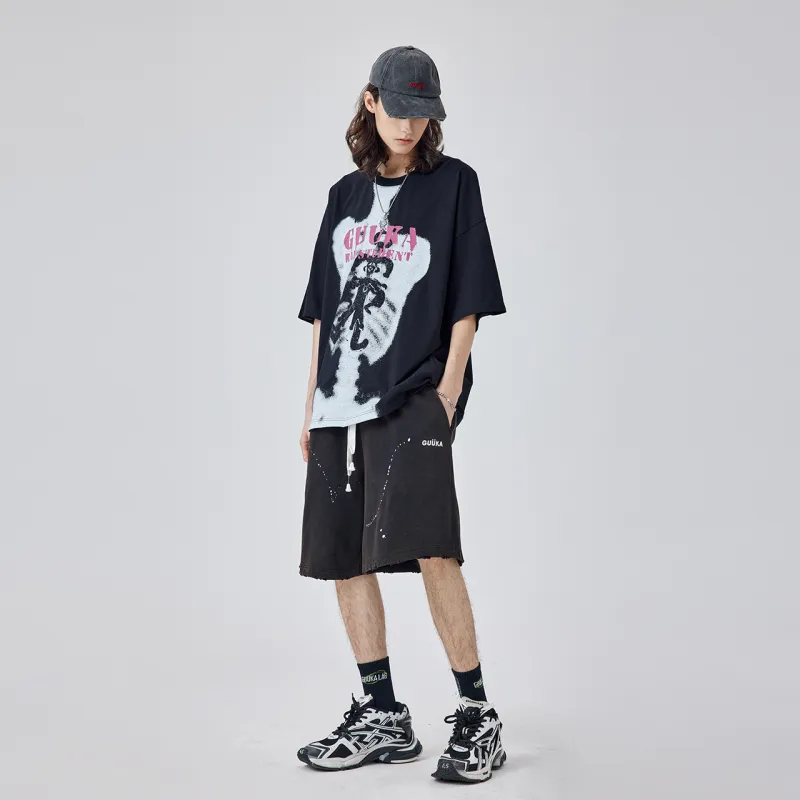 Guuka T Shirts Men Black-4