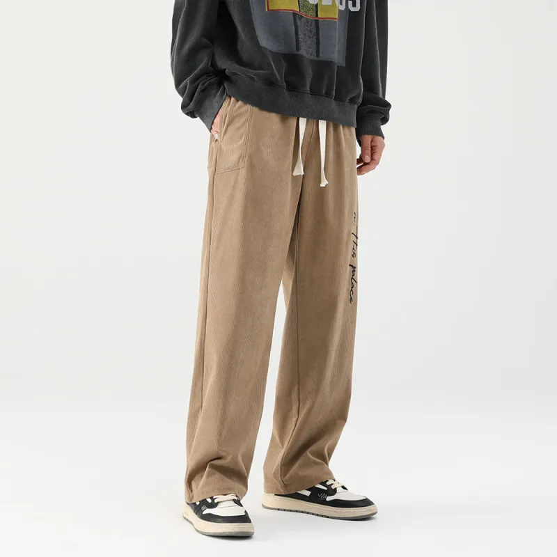 FIDO DIDO Casual Pants Unisex-17