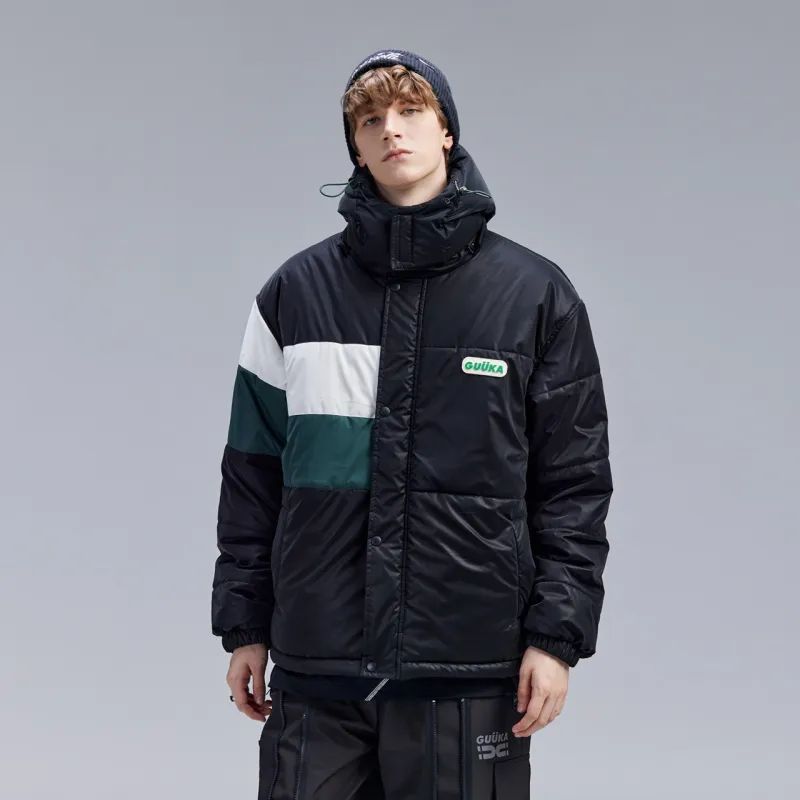 Guuka Puffer Jacket Unisex Black-6
