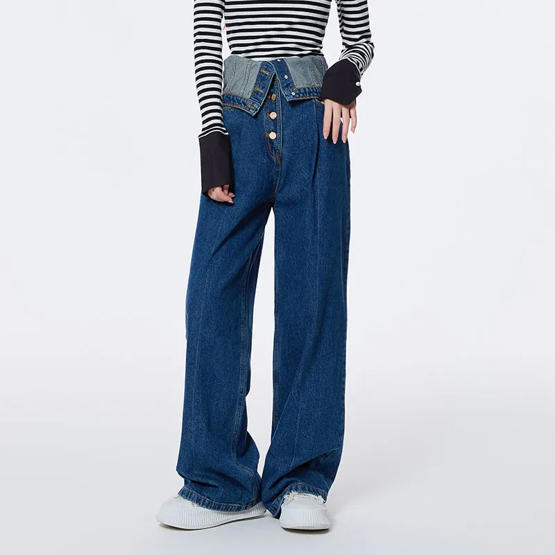 ELOF Jeans Women's Blue-3