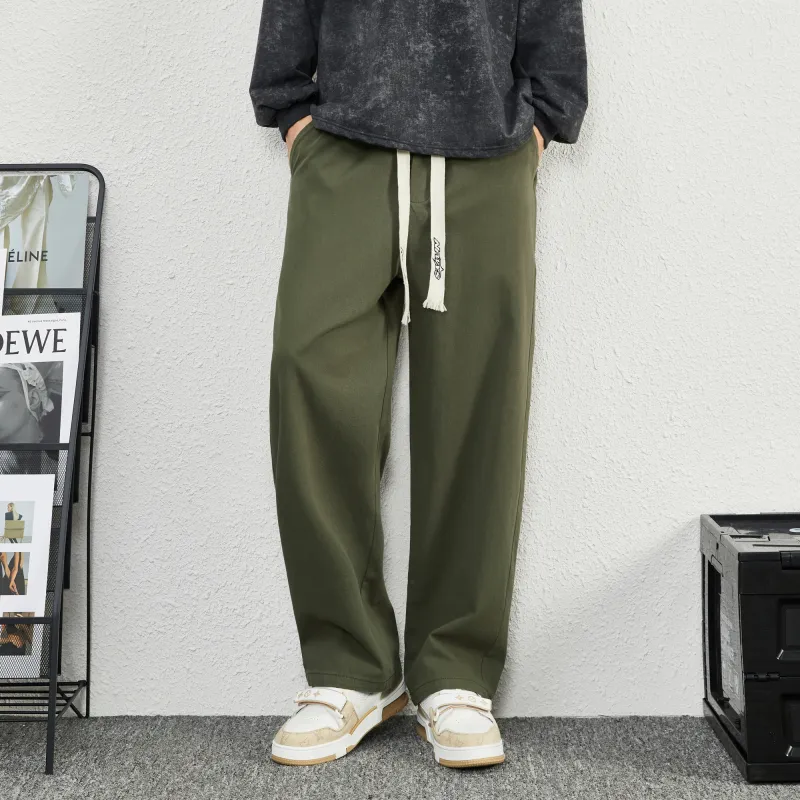 NFWYS Straight Casual Pants Fall Unisex-20