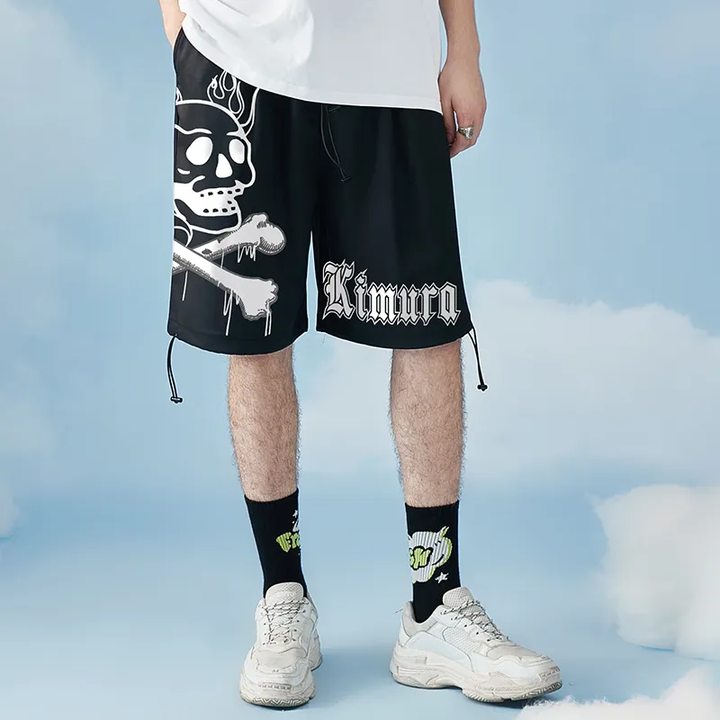 SANSYAS Casual Shorts Unisex Black-2