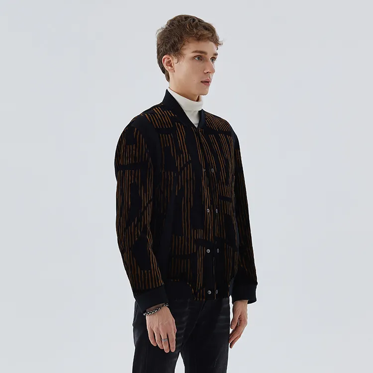 DAVID NAMAN Down Jackets Men Camel-4
