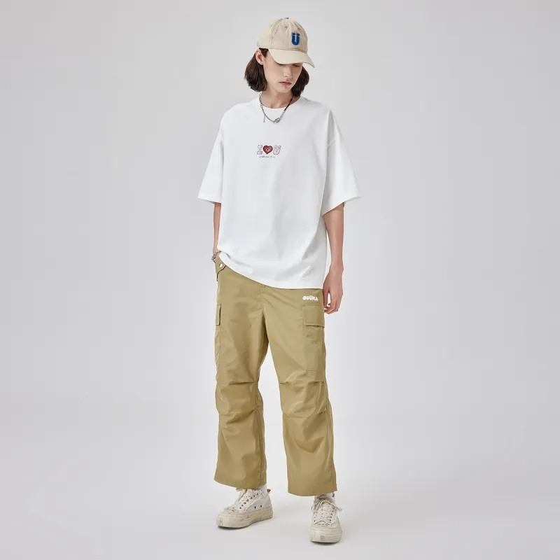 Guuka Cargo Pants Men Dark Khaki-2