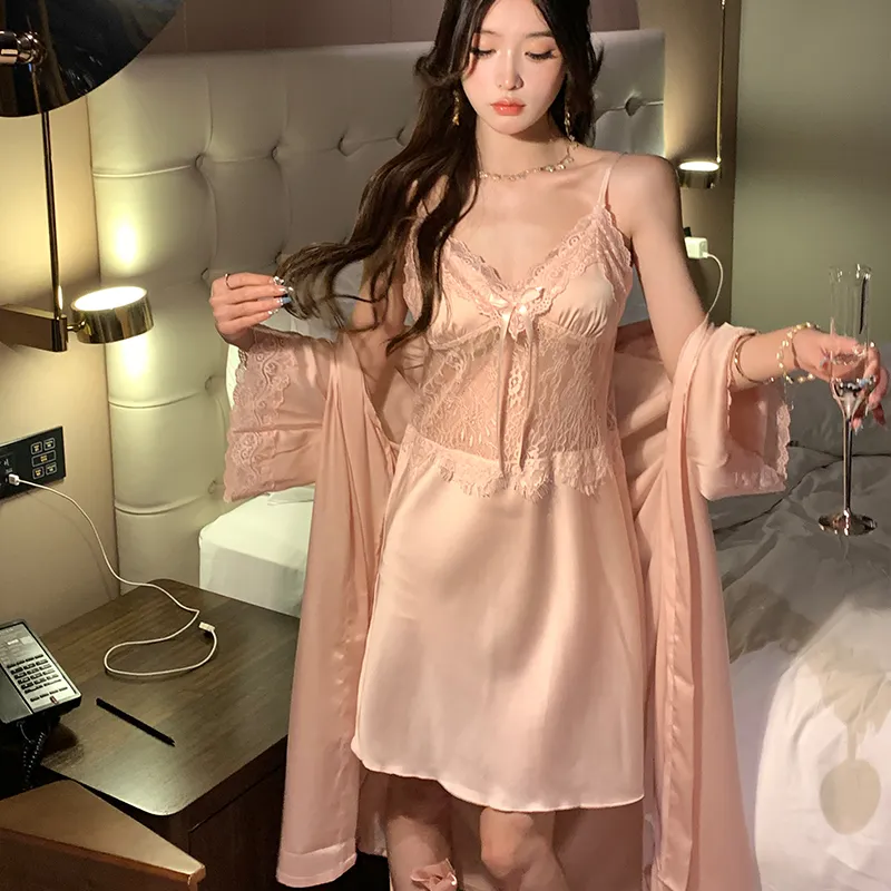 Flow Yarn Women's Bath Robes-4