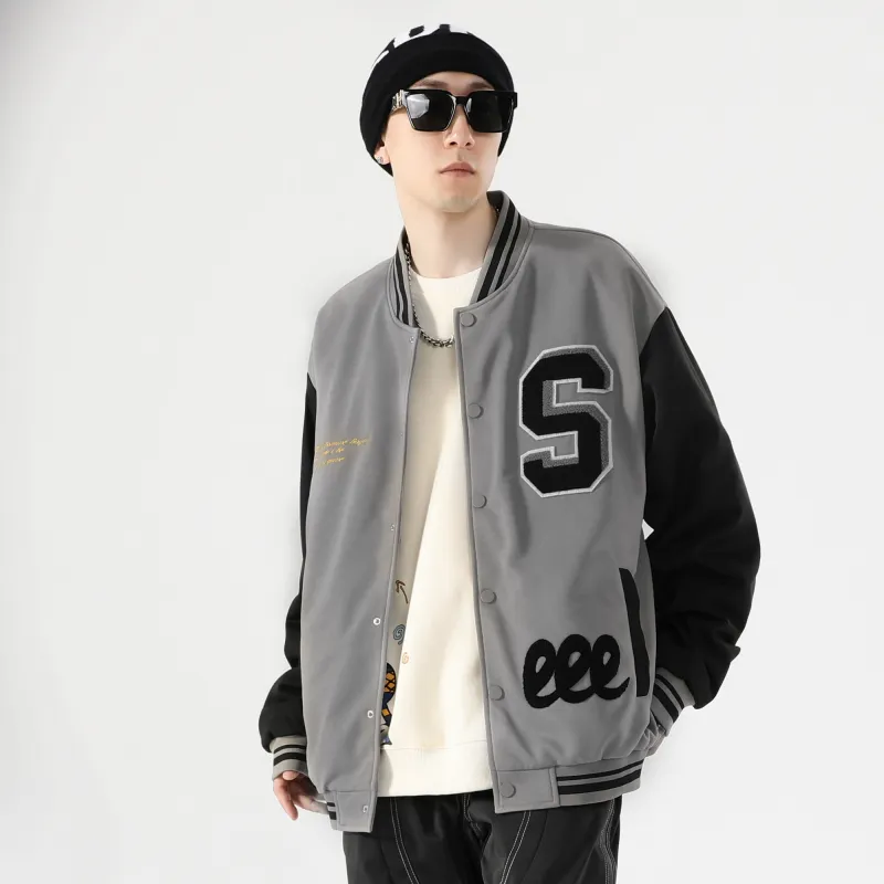 SIDEEFFECT Baseball Jacket Coat Unisex-13