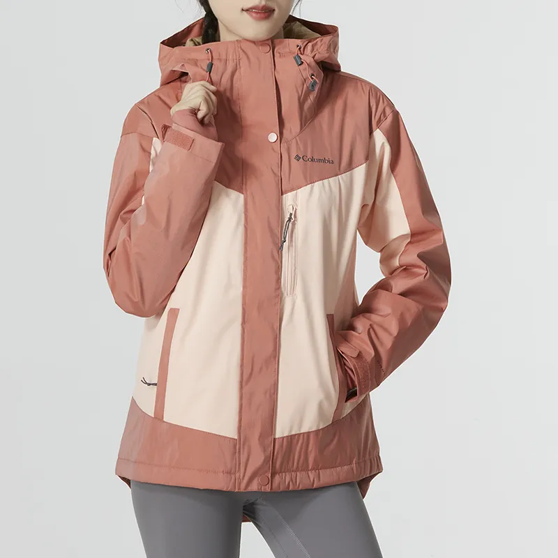 Columbia Puffer Jacket Women's Pink-2