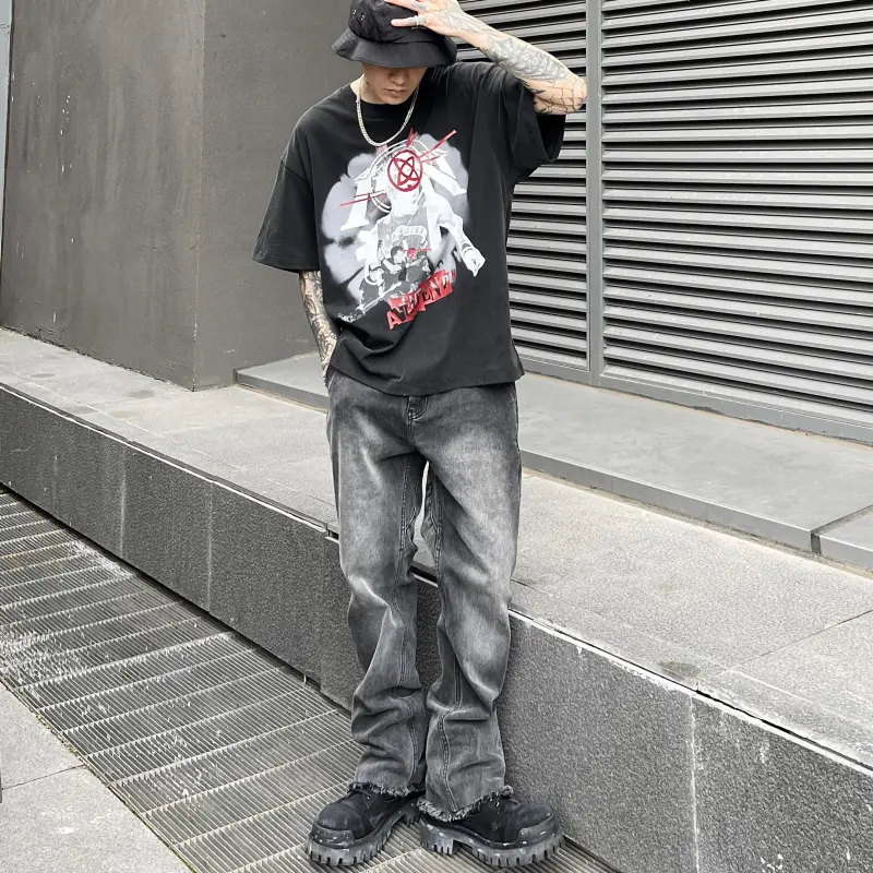 AVENTEN PIN T-Shirts Unisex Black-2