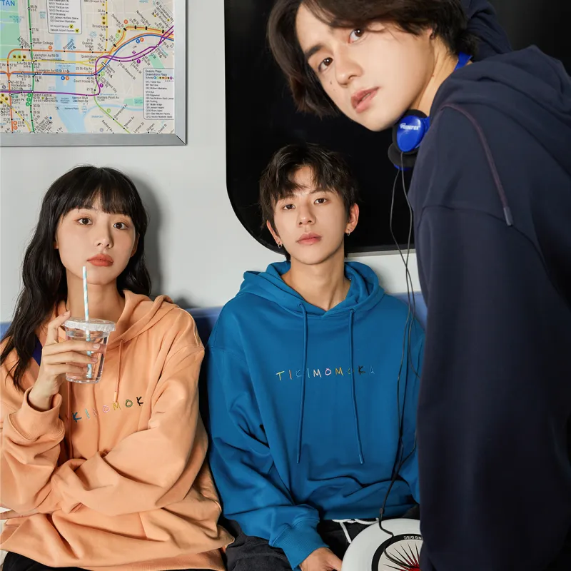 TIKIMOMOKA Japanese Tooling Couple Series Sweatshirts Unisex-9