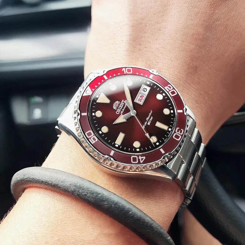 ORIENT Men Diving Shark Collection Watch-5