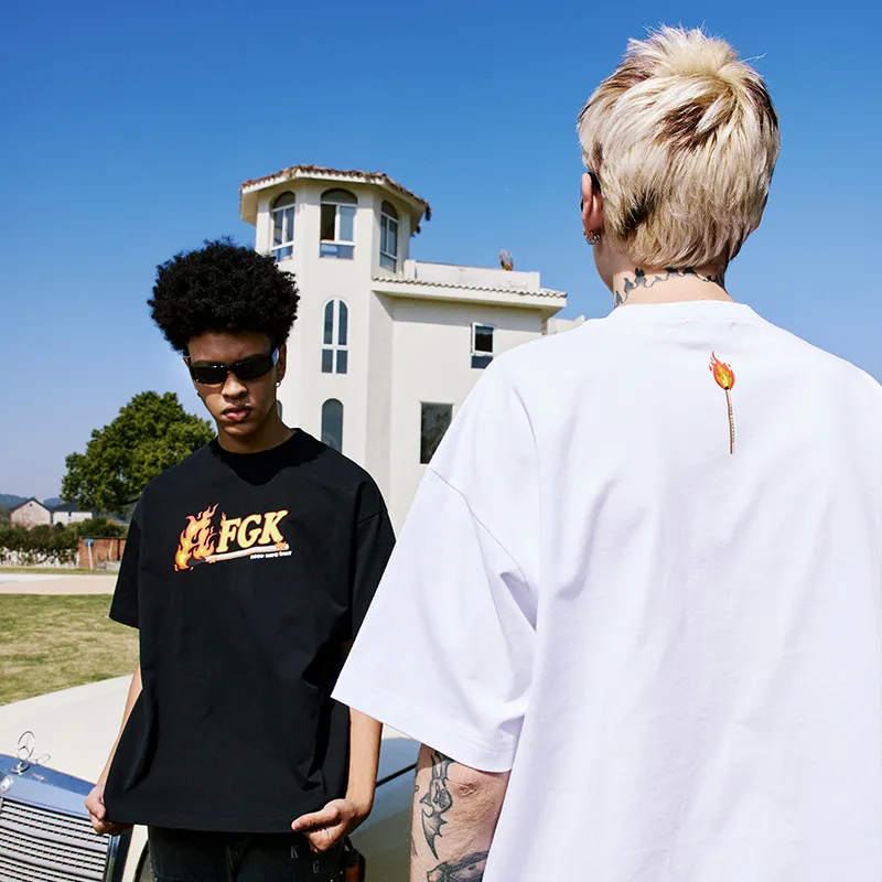 AFGK Drop Shoulder Sleeve T Shirt Unisex-7