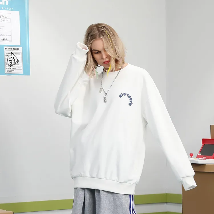 Bt Crew Neck Loose Fit Regular Sweatshirt Unisex-8