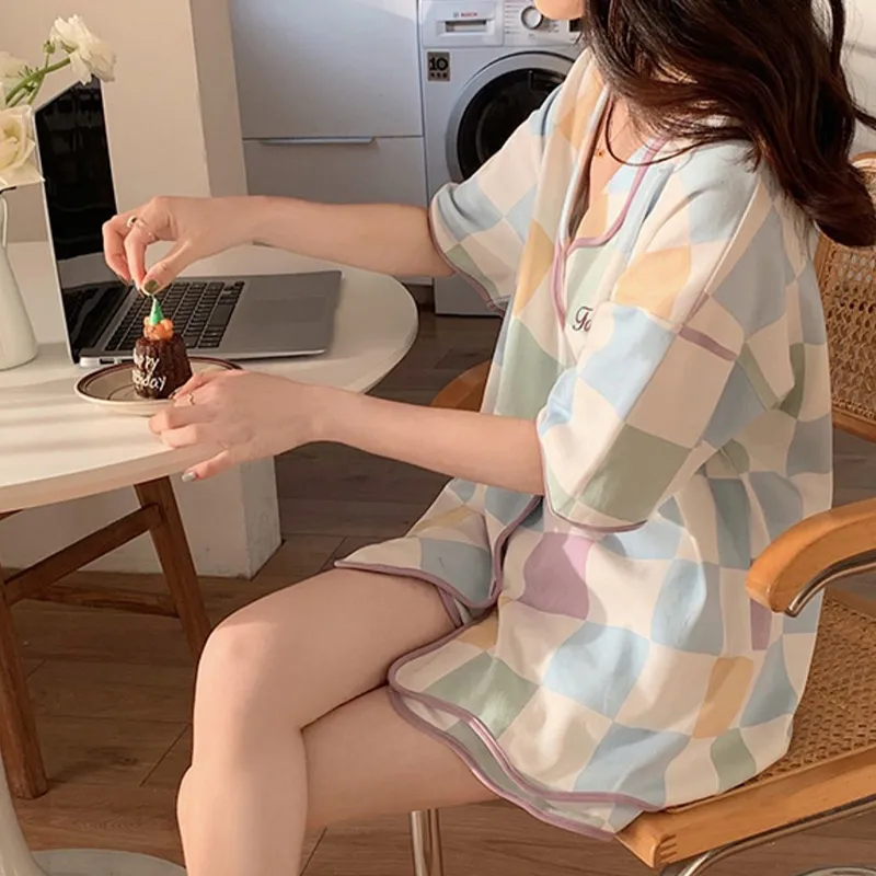 Xiang Ning Pai Women's Pajama Sets-6