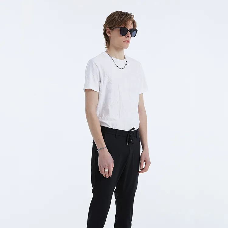 DAVID NAMAN Laputa Collection T Shirts Men White-4