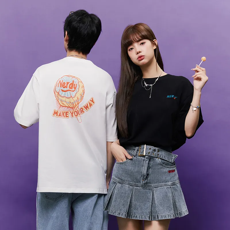 Nerdy T Shirts Unisex Cream-2
