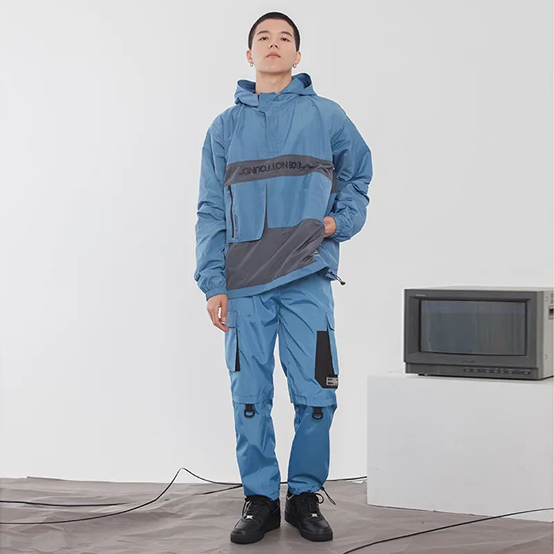 RUNNINWHEEL Cargo Pants Moderate Casual Pants Unisex-6