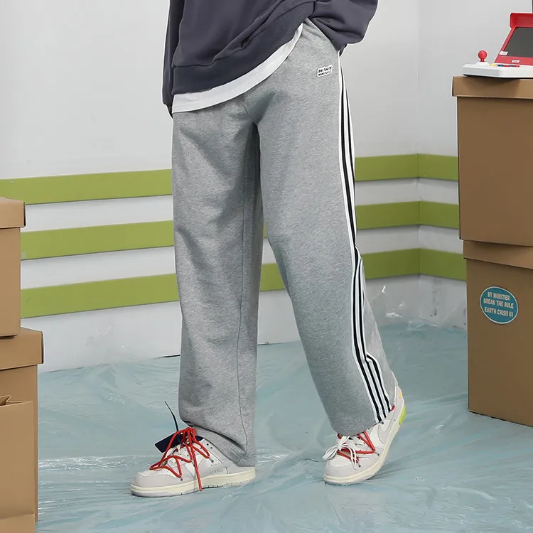 Bt Straight Casual Pants Unisex-8