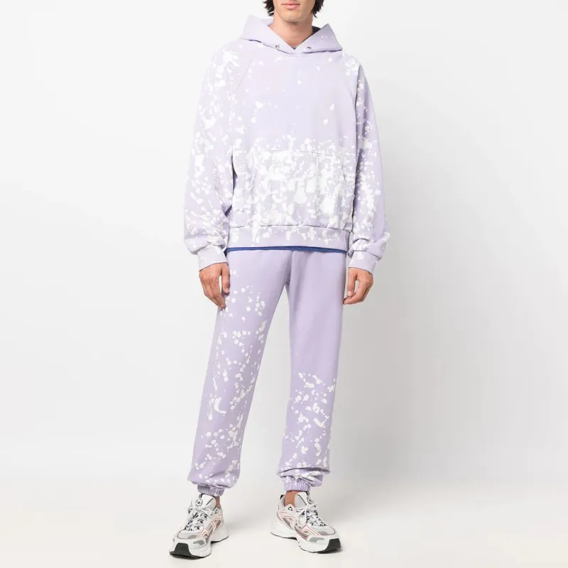 Liberal Youth Ministry Bleach splash Cotton Hoodie-16